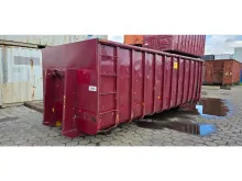 Vernooy AFZETCONTAINER 9386 - 25M3 CONTAINER - VOLLEDIG GEREVISEERD - NIEUW PLAATWERK - MULTIELIFT WIELEN - DUBBELE SLUITING - HAAKSYSTEEM Vernooy AFZETCONTAINER 9386 - Vernooy