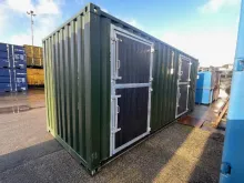 Vernooy 20FT 8.6 CONTAINERSTAL PAARDENBOX 104081 - Vernooy Vernooy 20FT 8.6 CONTAINERSTAL PAARDENBOX 104081 - Vernooy
