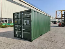 Vernooy 20FT 8.6 NIEUW / ONEWAY RAL6007 GROEN - Vernooy