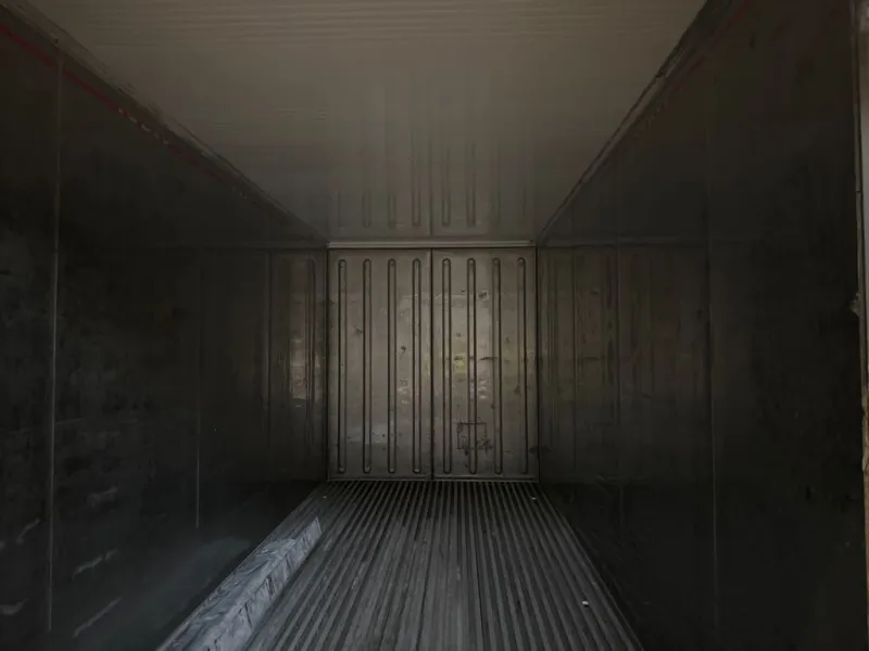 reefercontainer gebruikt binnenkant