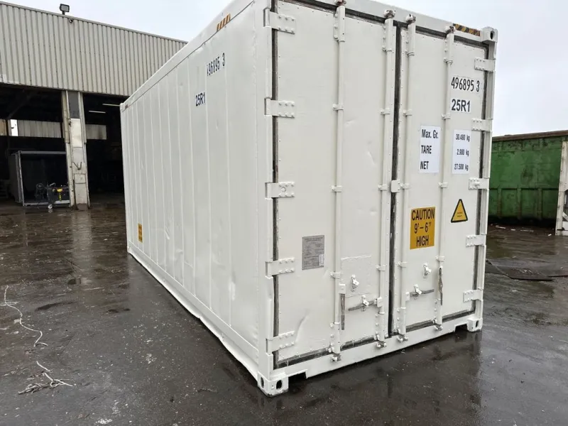 reefercontainer gebruikt voorkant deuren