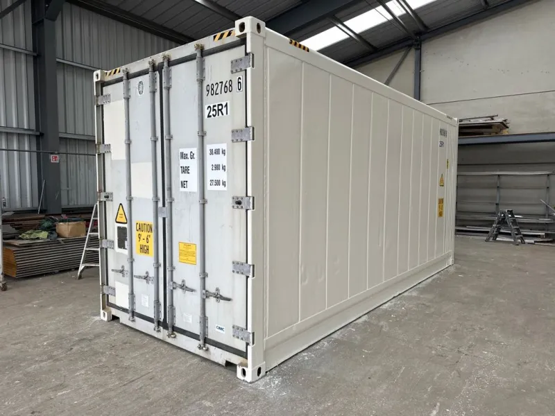 Koelcontainer deuren