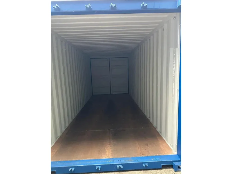 Vernooy 20FT 8.6 RAL5010 DOUBLE DOOR - Vernooy