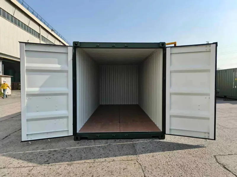 Vernooy 20FT 8.6 NIEUW / ONEWAY RAL6007 GROEN - Vernooy
