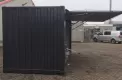 Container omgebouwd tot veranda