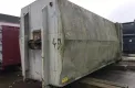VERNOOY afzetcontainer 8488 - Gebruikte grijze afzetcontainer, voor haak/kabel, met 1 grote deur. #AFZETCONTAINER